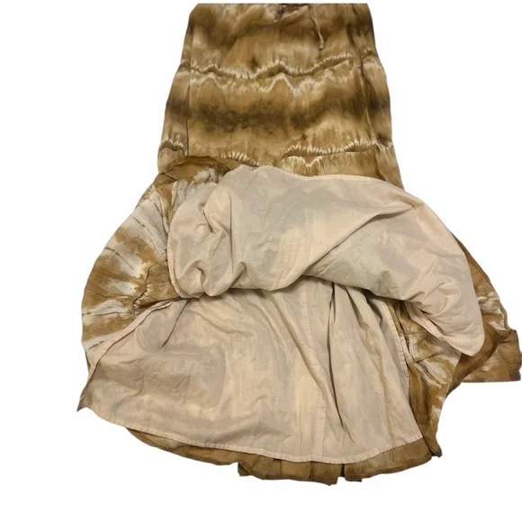 Anne Klein Brown Tie-Dye Maxi Skirt - Picture 2 of 6